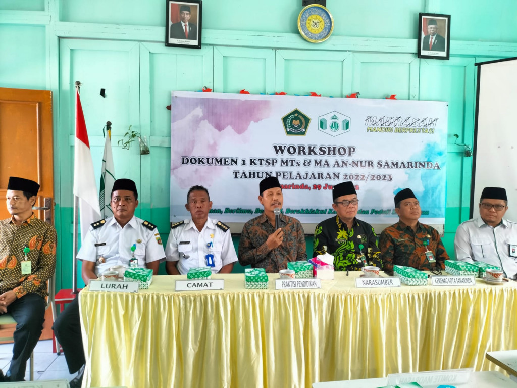 Workshop Dokumen 1 KTSP MTs & MA Ponpes An Nur