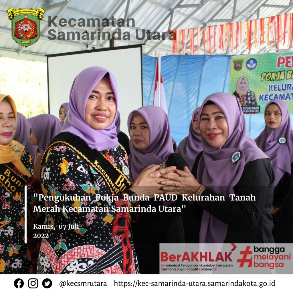 Pelantikan Pokja Bunda PAUD Kelurahan Tanah Merah