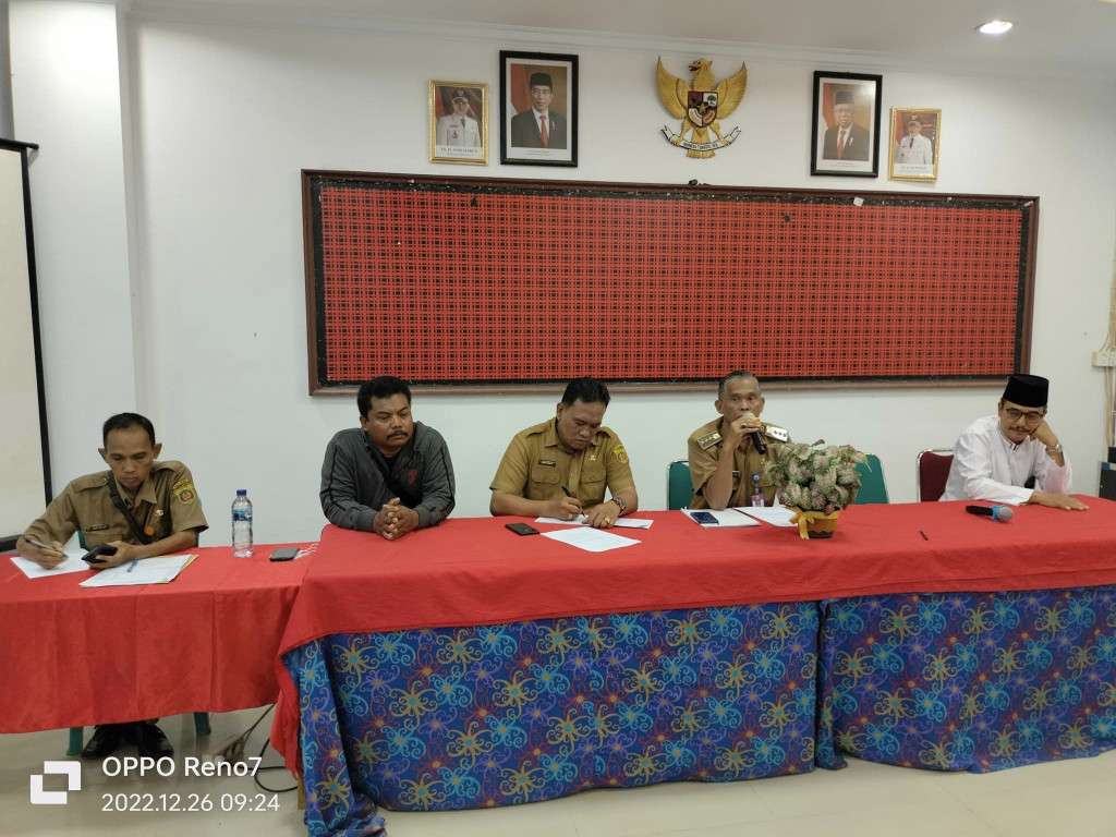 Rapat Mediasi Permasalahan Tanah di Batu Besaung RT. 41