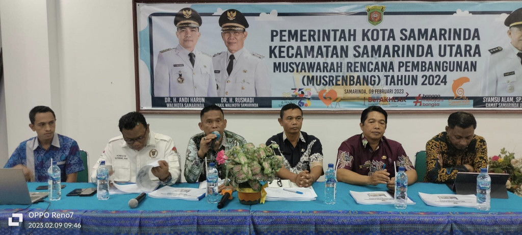 Musrenbang tingkat Kecamatan Samarinda Utara