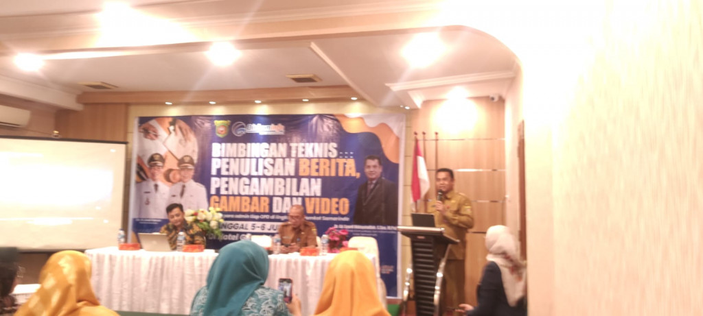 Kecamatan Samarinda Utara Aktif mengikuti Bimbingan Teknis  Penulisan Berita