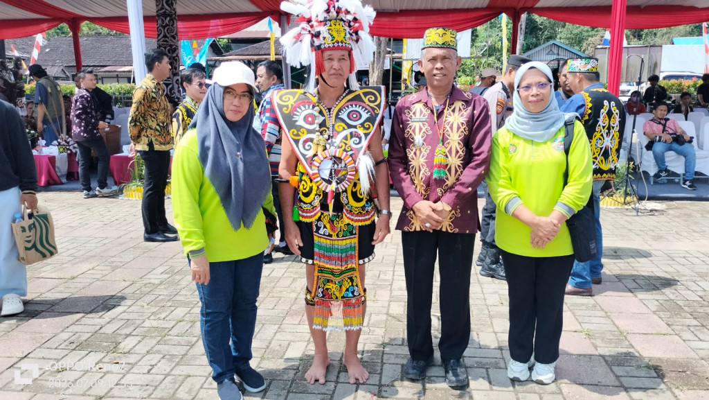 Acara Festival Adat Budaya Dayak Kenyah