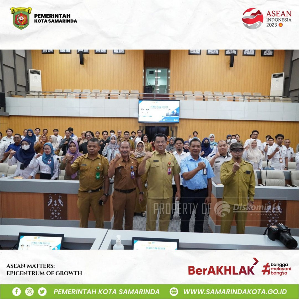 Kecamatan Samarinda Utara Berpartisipasi di acara MONEV Pemberitaan