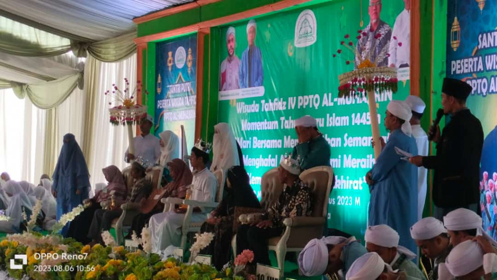 wisudah IV PPTQ Al Muhajirin  pondok posantren