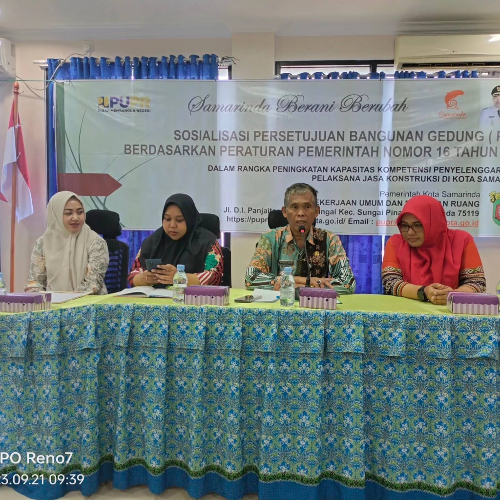 Sosialisasi persetujuan bangunan gedung (BPG)