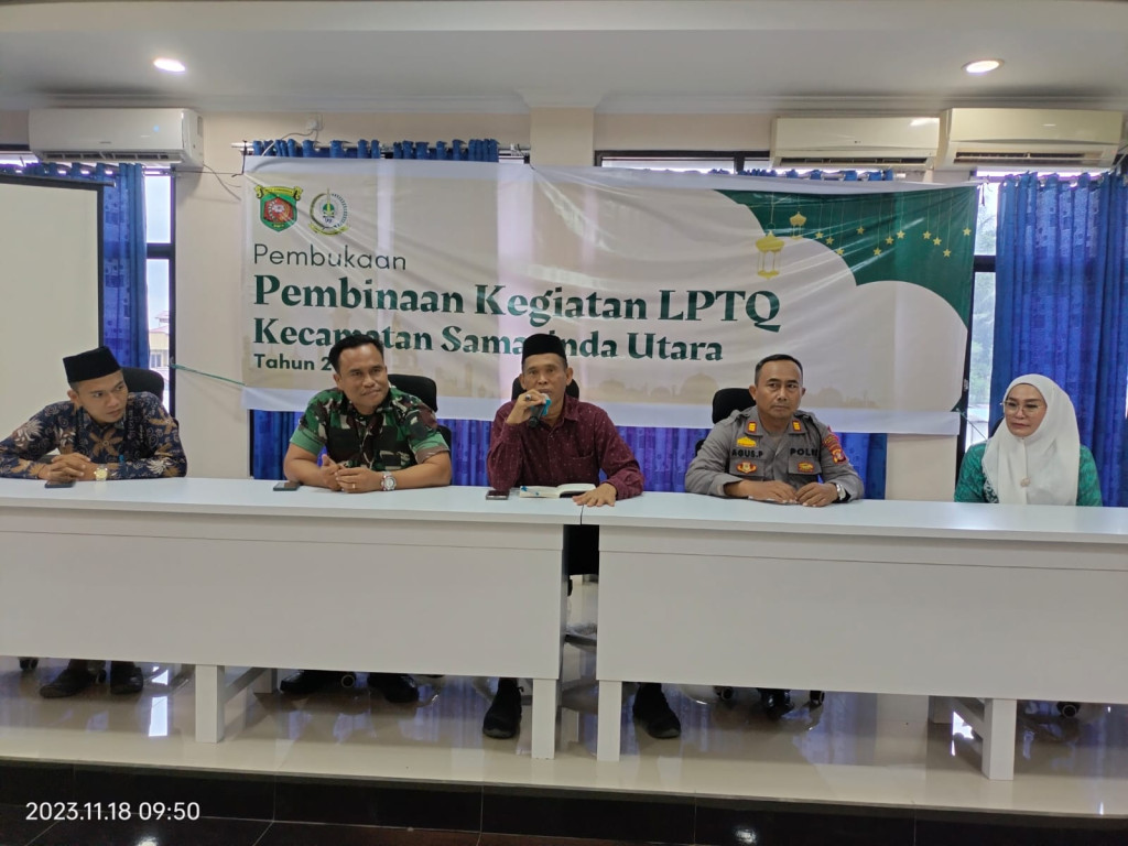 Pembukaan Pembinaan kegiatan LPTQ kecamatan