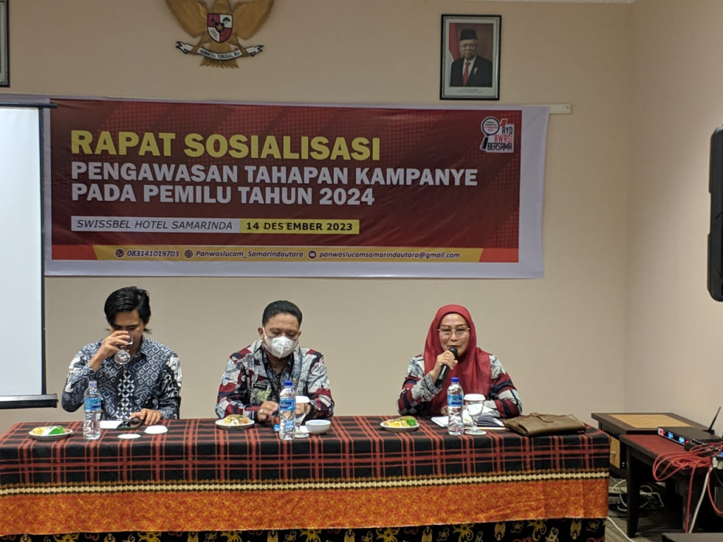 Rapat sosialisasi pengawasan pemilu tahun 2024