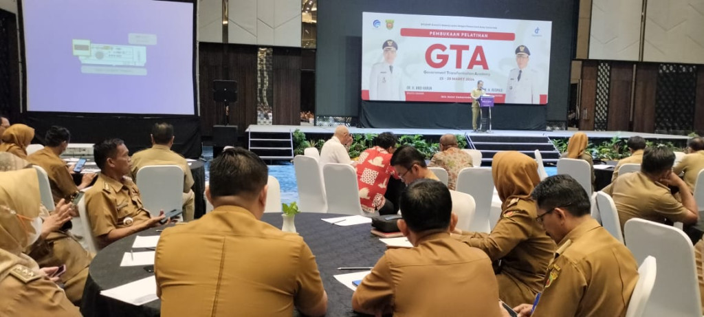 Sekda Buka Kegiatan Goverment Transformation Academy