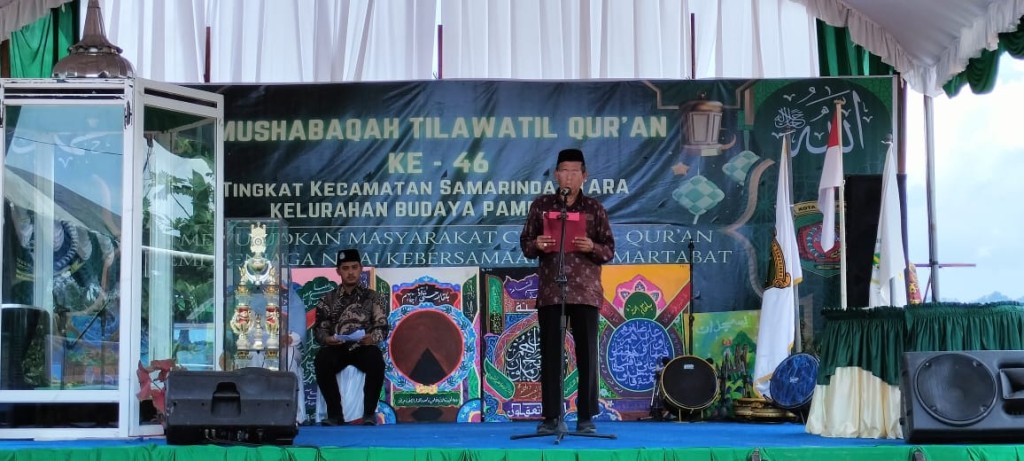 Penutupan MTQ tk kecamatan  Samarinda UTara yang ke 46
