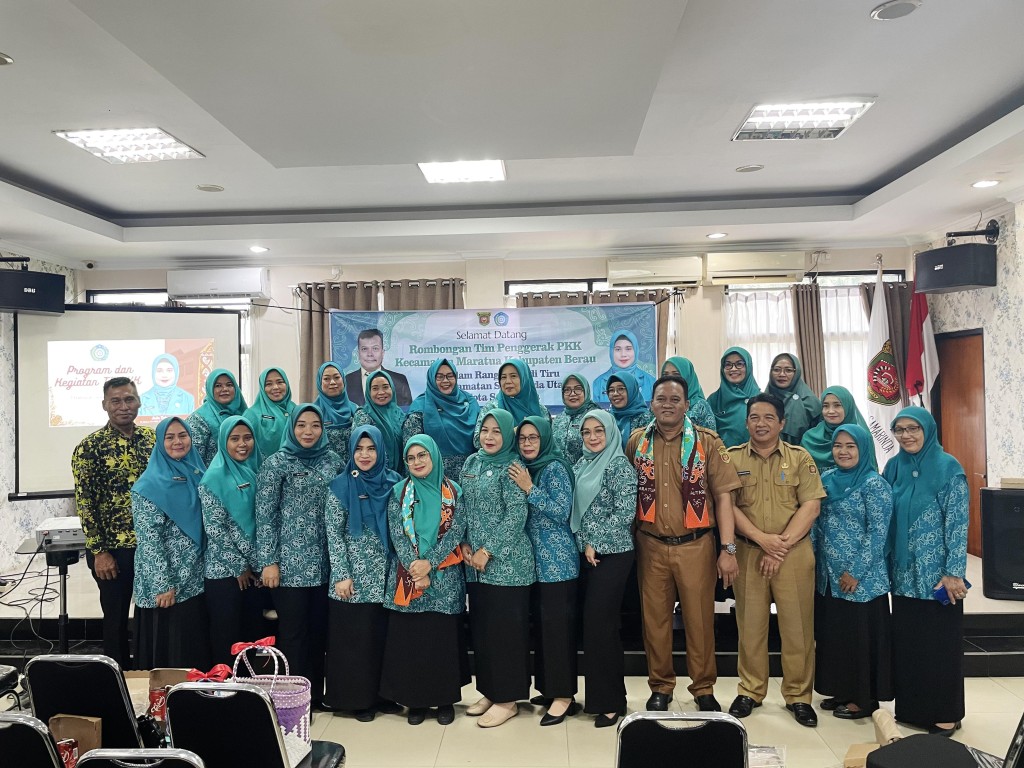 Kunjungan TP PKK Kecamatan Maratua