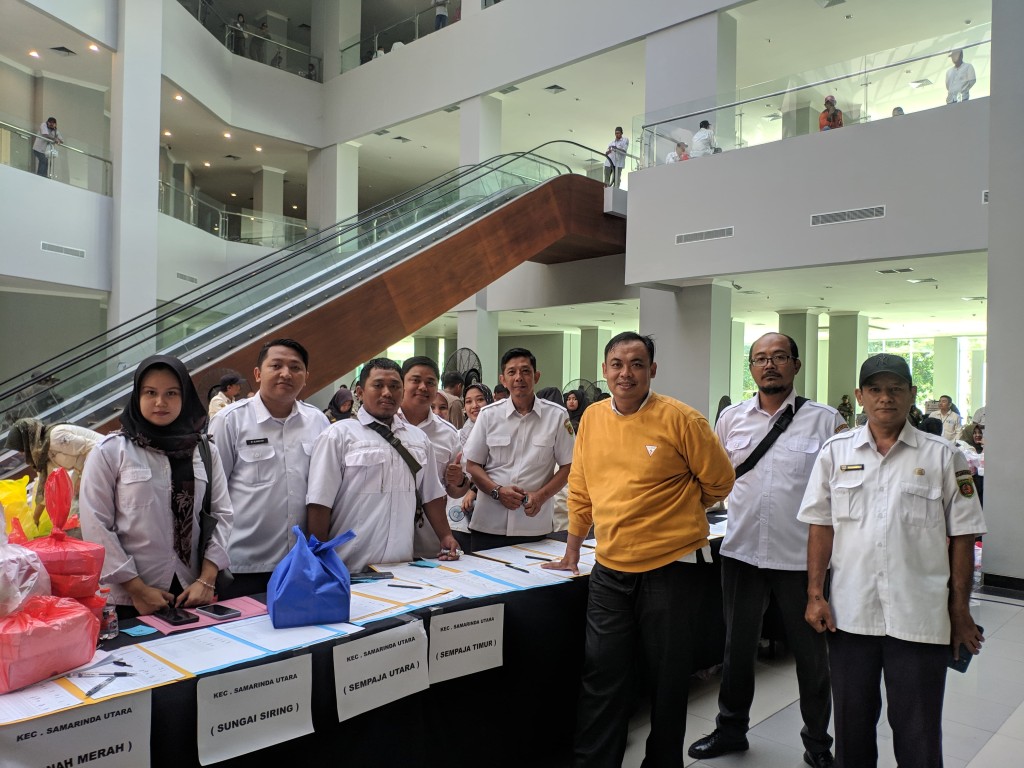 acara Pengukuhan Petugas Keamanan Tempat Pemungutan Suara (PAM TPS)