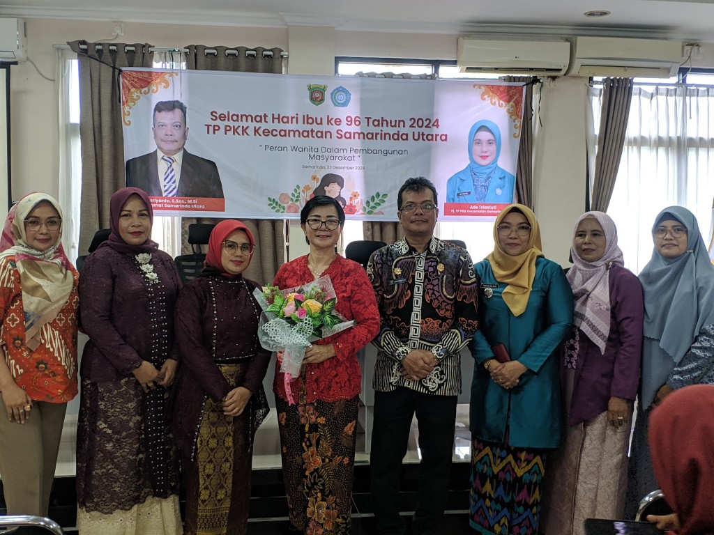 Puncak Peringatan Hari Ibu ke-96 di Kecamatan Samarinda Utara
