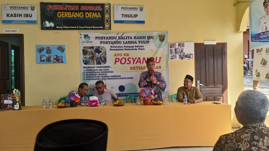 kuran Pelaksanaan Program Gerbang Dema di RT 18 Perumahan Unmul Sempaja Selatan Samarinda