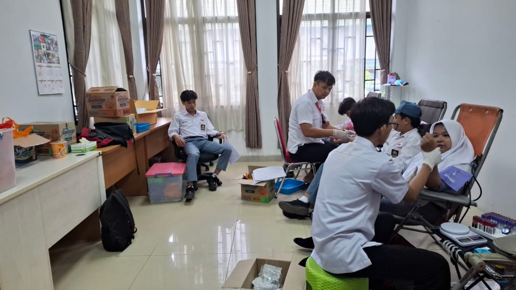Kegiatan Aksi Donor Darah Kecamatan Samarinda Utara
