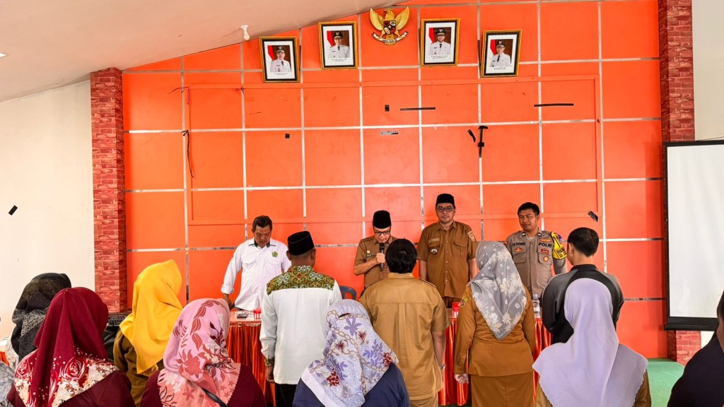 Pengukuhan Panitia LPTQ Kecamatan Samarinda Utara di Kelurahan Sungai Siring.