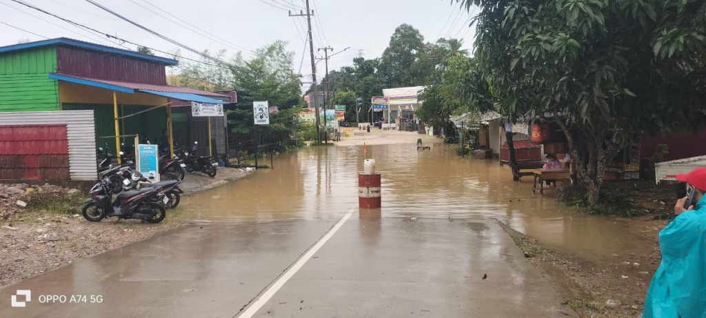 kegiatan Monitoring Banjir di wilayah rawan genangan/banjir