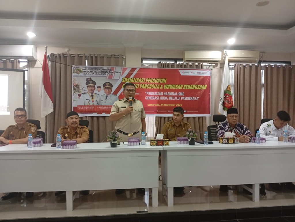 Pembukaan Kegiatan Sosialisasi Penguatan Ideologi Pancasila dan Wawasan Kebangsaan bagi Siswa/i SMP dan MTs
