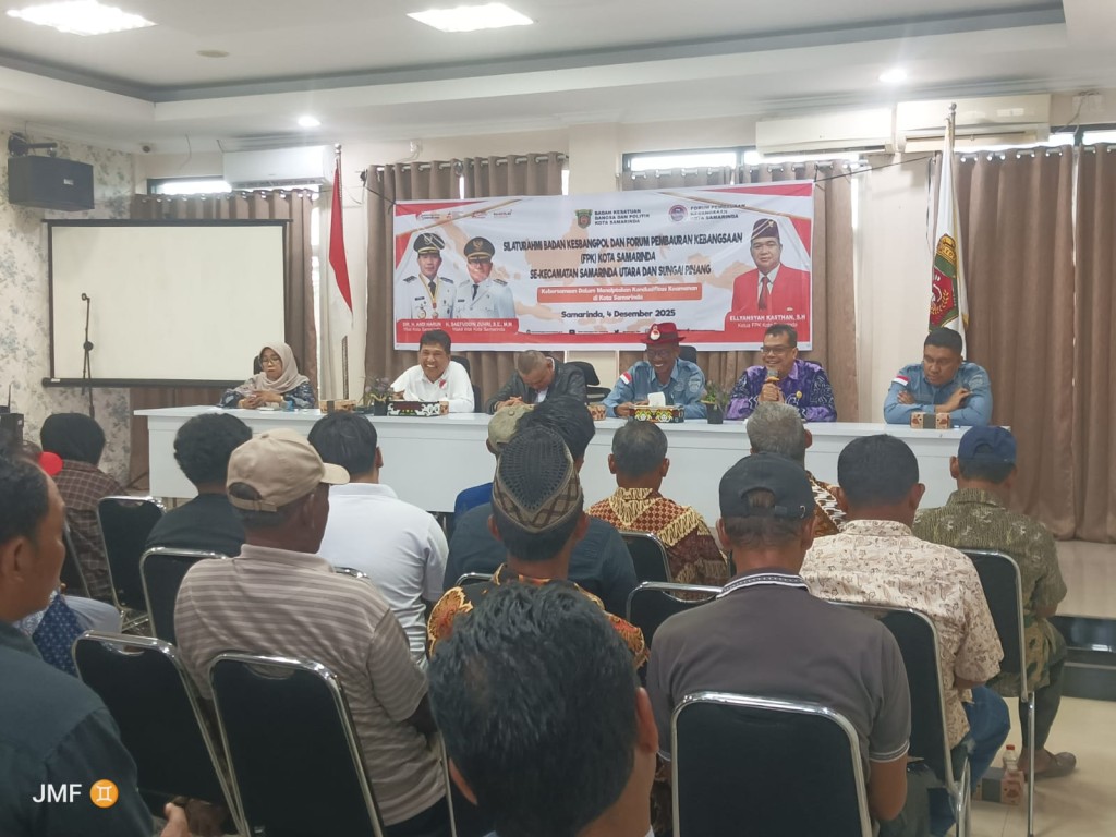 Silaturahmi Badan Kesbangpol dan Forum Pembauran Kebangsaan (FPK) Kota Samarinda