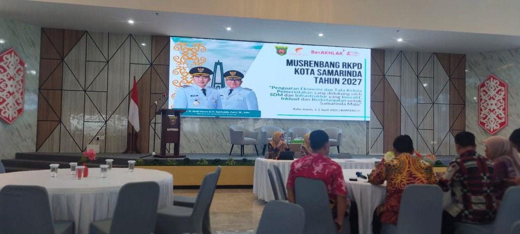 Rapat Penyusunan RKPD Kota Samarinda Tahun 2027.