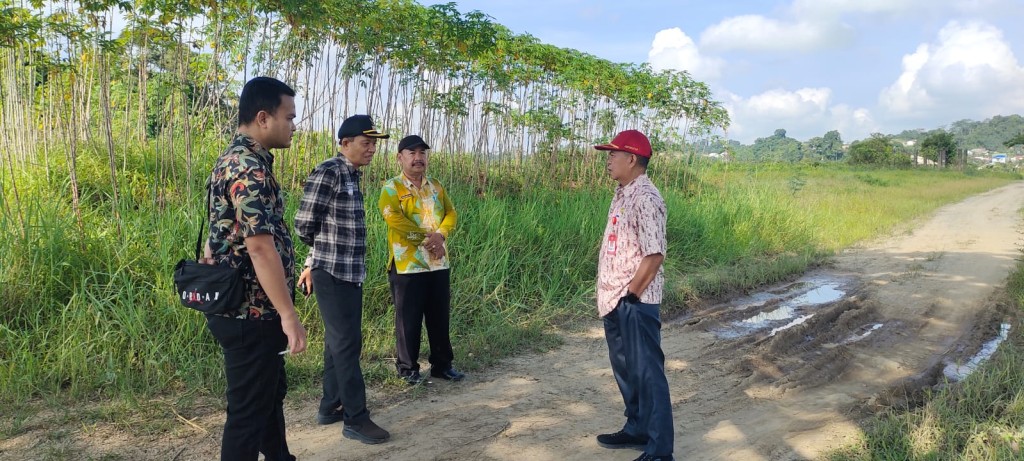 Pendampingan Pengecekan Lokasi Jalan Area Trek Dayung