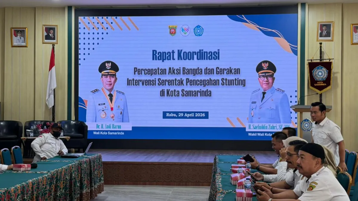 Rapat Koordinasi Percepatan Aksi Bangda dan Gerakan Intervensi Stunting Serentak