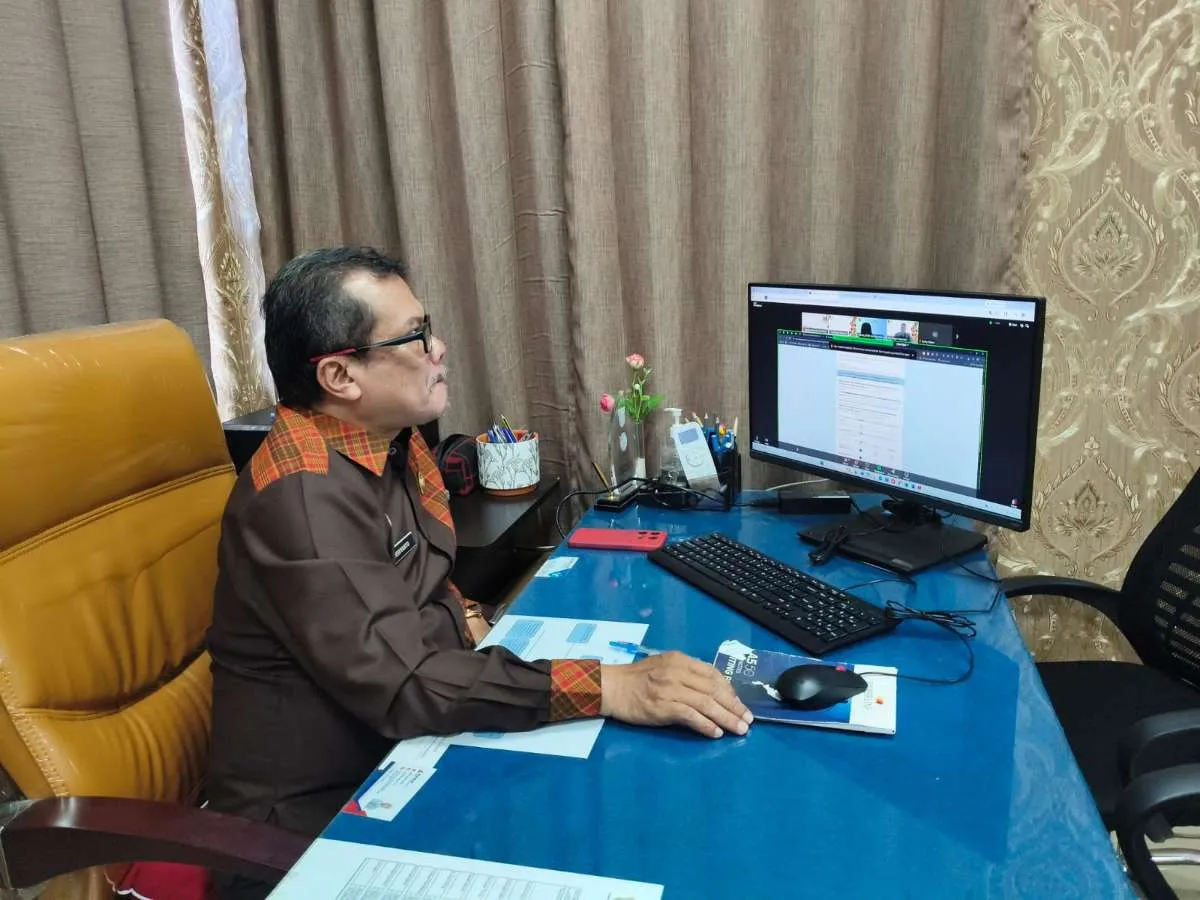 Zoom Meeting Survey Kesiapan Instansi Pemerintah dalam Penerapan SAKIP berbasis AI 