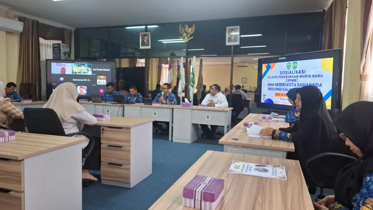 Sosialisasi Sistem Penerimaan Murid Baru (SPMB) SMA Negeri Kota Samarinda Provinsi Kalimantan Timur Tahun Ajaran 2026/2027