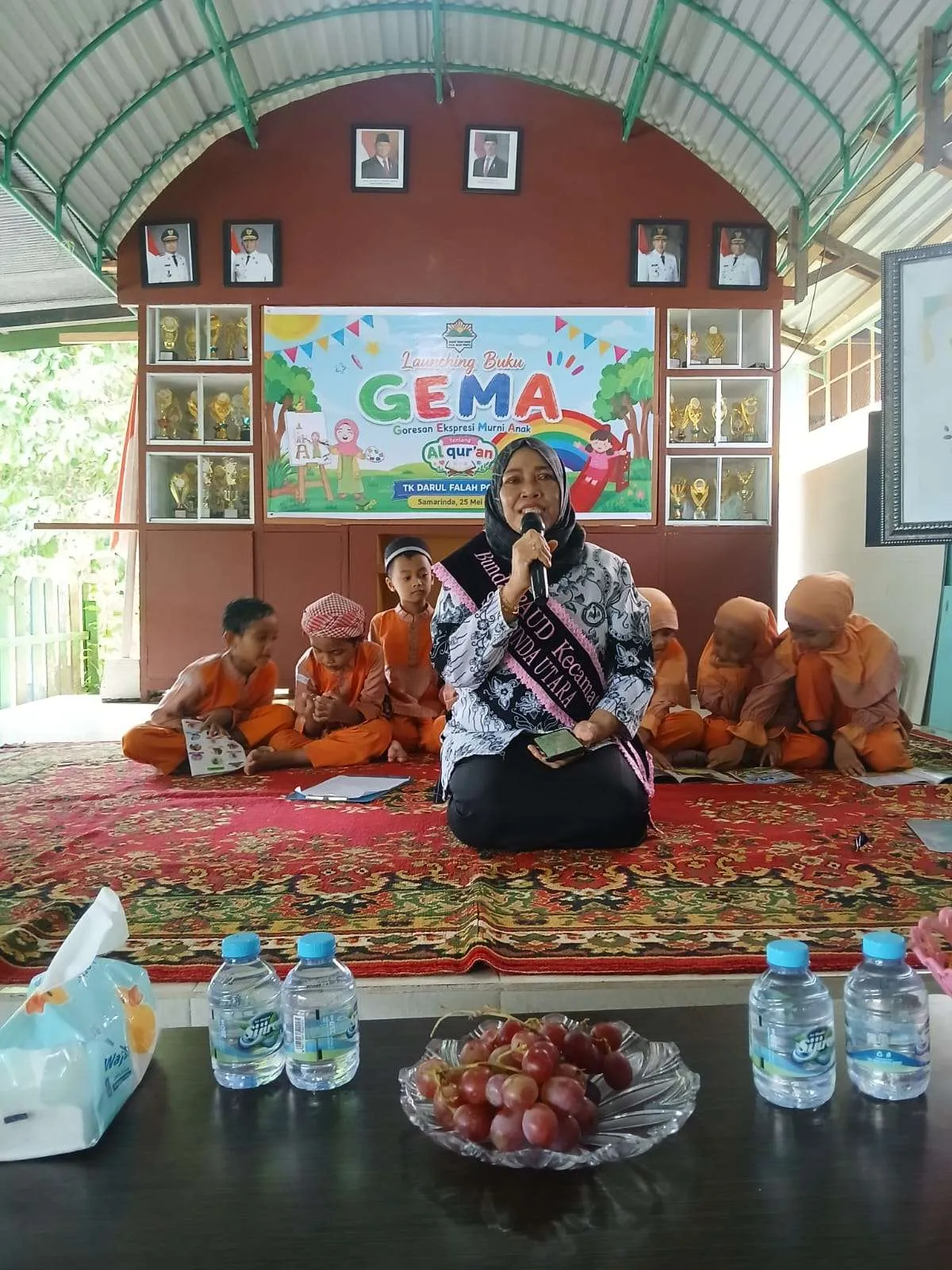 Launching Buku GEMA (Goresan Ekspresi Murni Anak)
