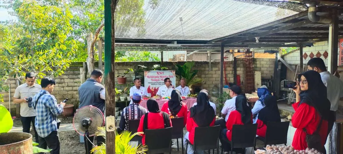 Kunjungan dan Dialog bersama Kelompok Wanita Tani (KWT) Bungas Mandiri