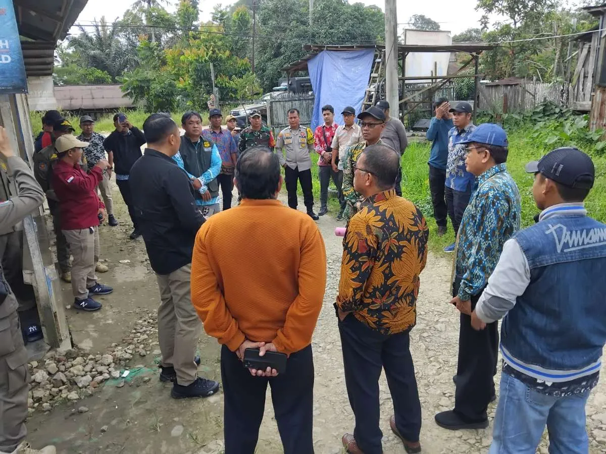 kegiatan pengukuran ulang tanah milik Pemerintah Kota Samarinda (eks Kompleks Bayur)