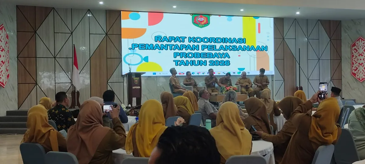Rapat Koordinasi dan Pemantapan Program Pembangunan dan Pemberdayaan Masyarakat Kota Samarinda Tahun 2026.