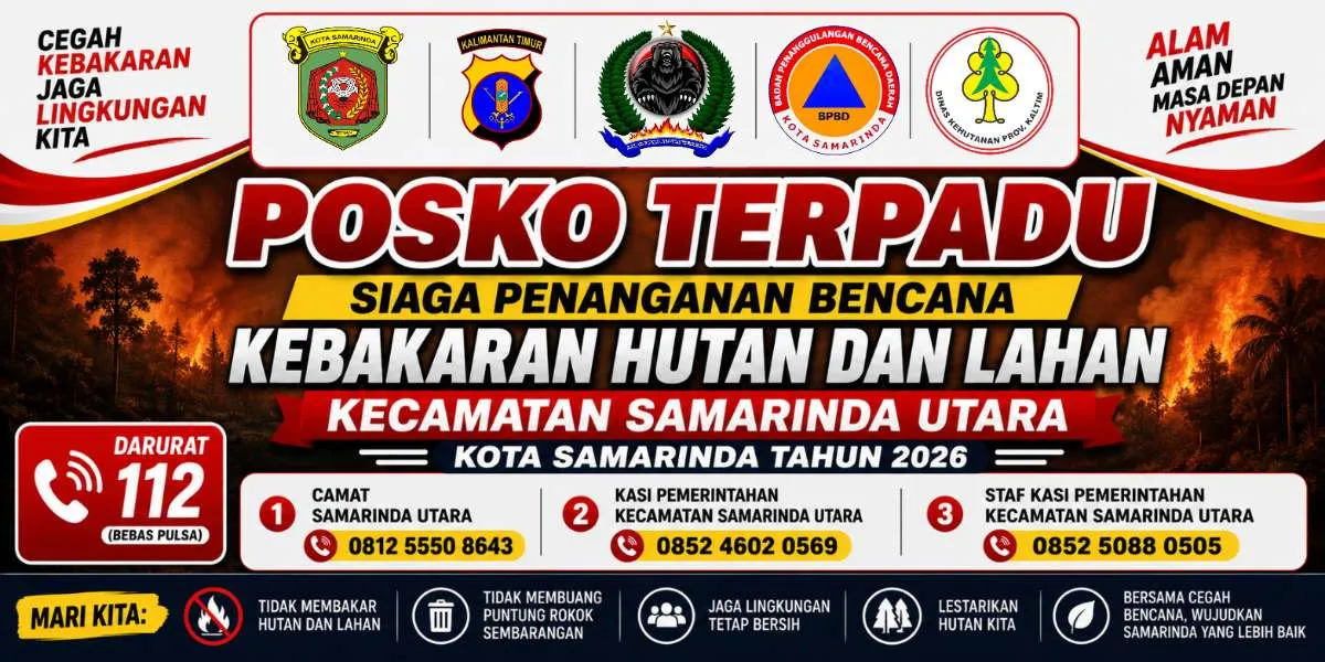 🔥  POSKO TERPADU KEBAKARAN HUTAN DAN LAHAN