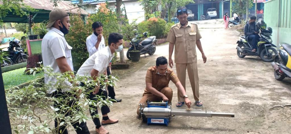 demi mencegah DBD di wilayah kelurahan sambutan