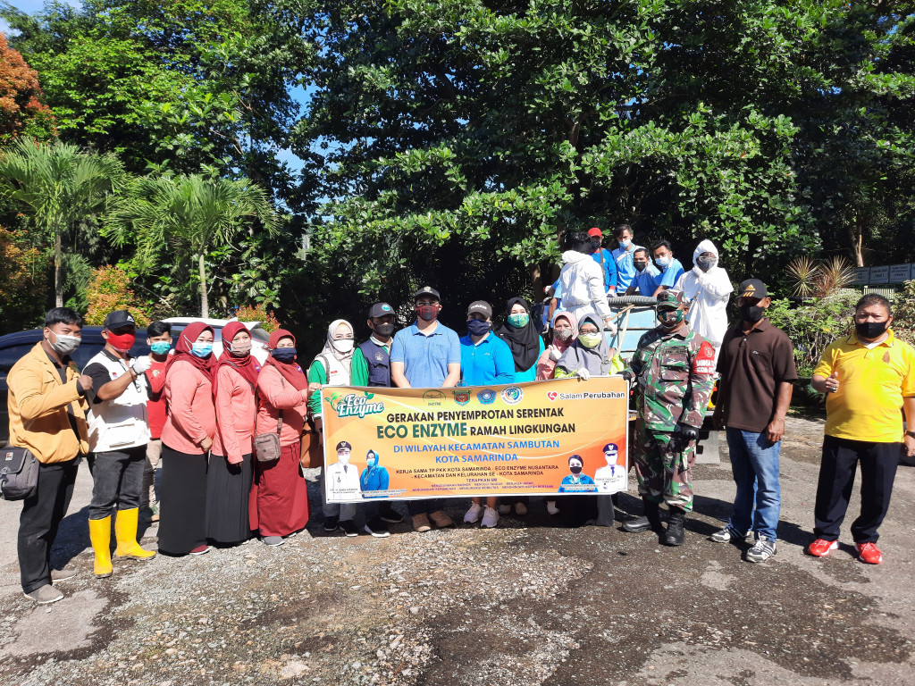 Gerakan Penyemprotan Serentak ECO ENZYME Ramah Lingkungan