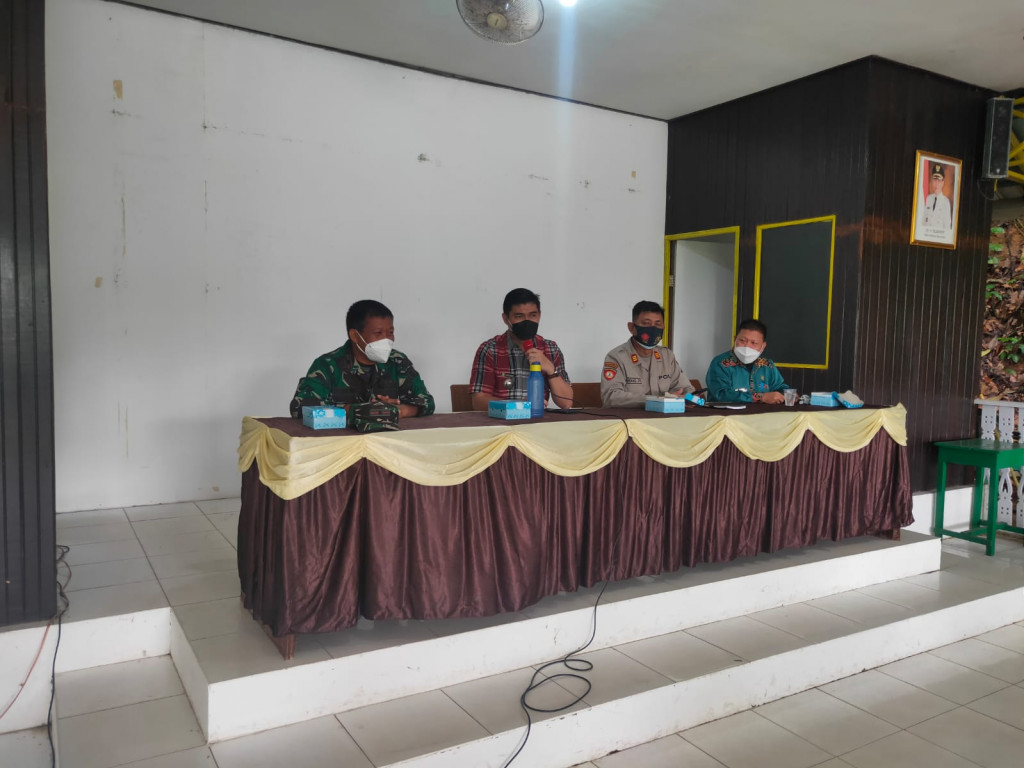 Rapat Koordinasi Persiapan Pembelajaran Sekolah Tatap Muka Terbatas pada kebijakan PPKM Level 3
