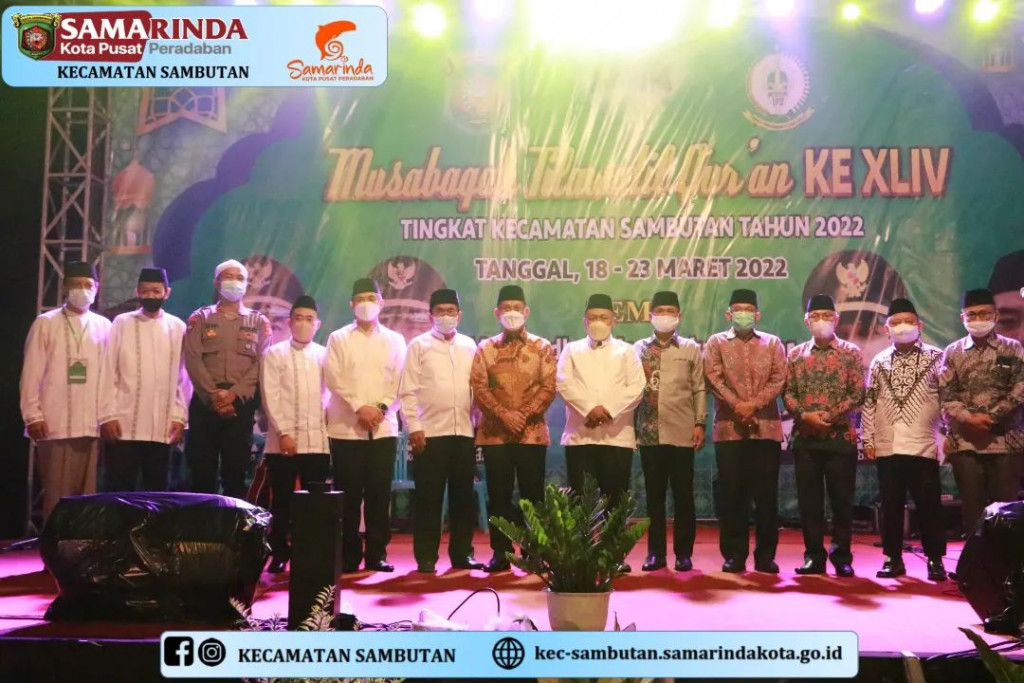 Pembukaan MTQ Ke-44 Tingkat Kecamatan Sambutan Tahun 2022
