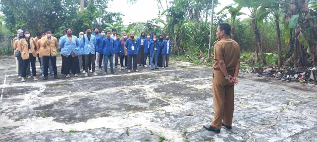 Apel Pagi Bersama Anak KKN dari UNMUL,POLITANI,STIKSAM dan UWGM