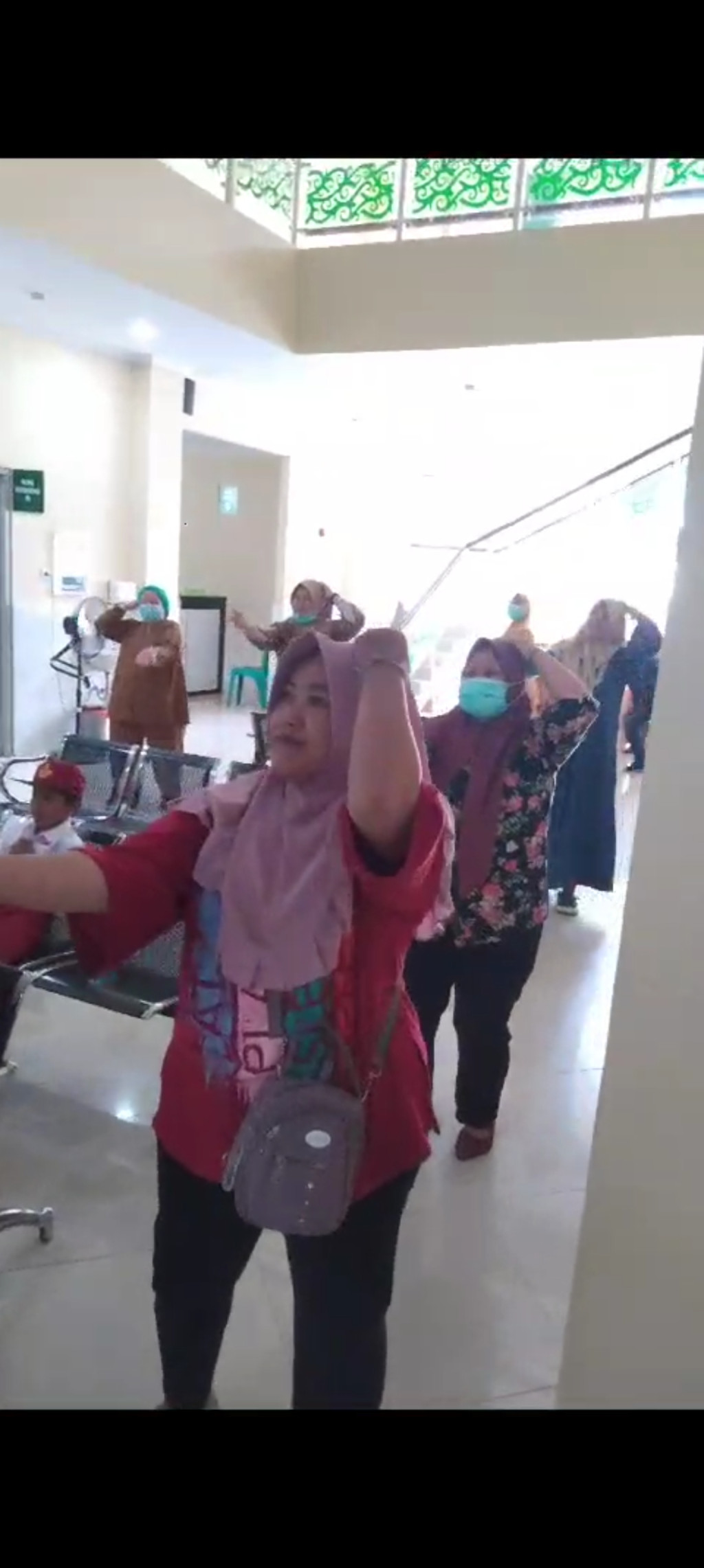 Kegiatan Senam Peregangan