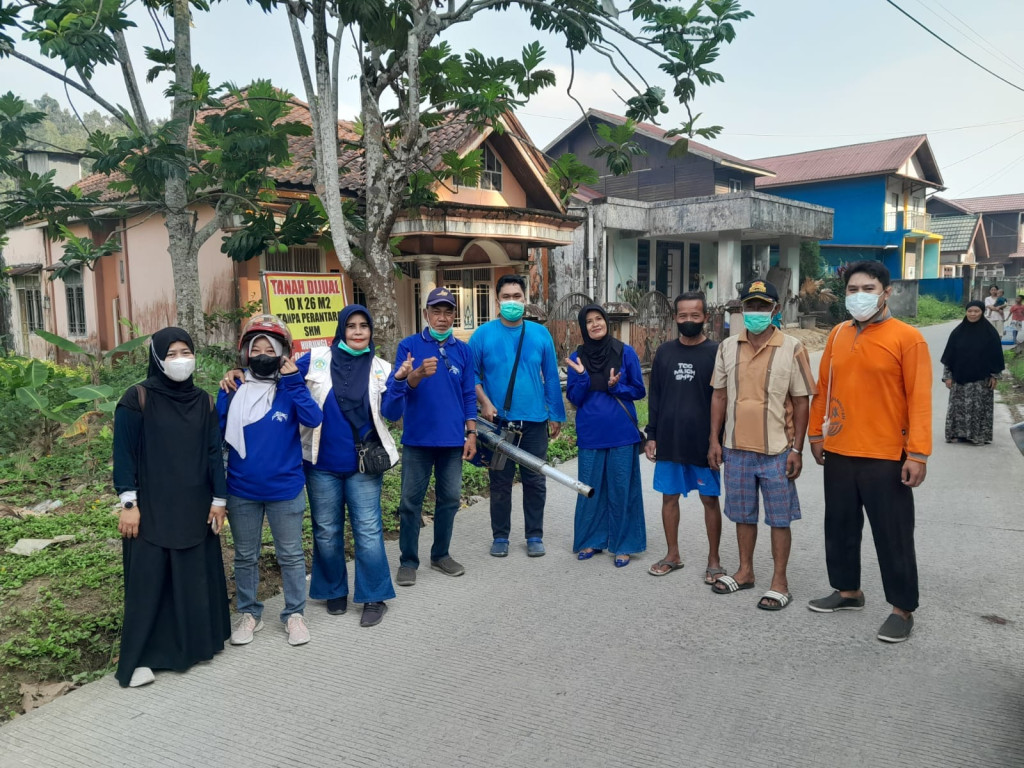Fogging di wilayah RT 10