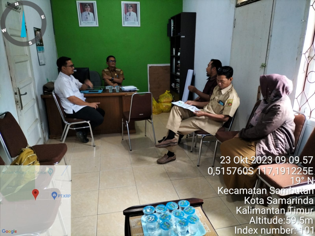 Rapat koordinasi Proklim Kelurahan Sambutan