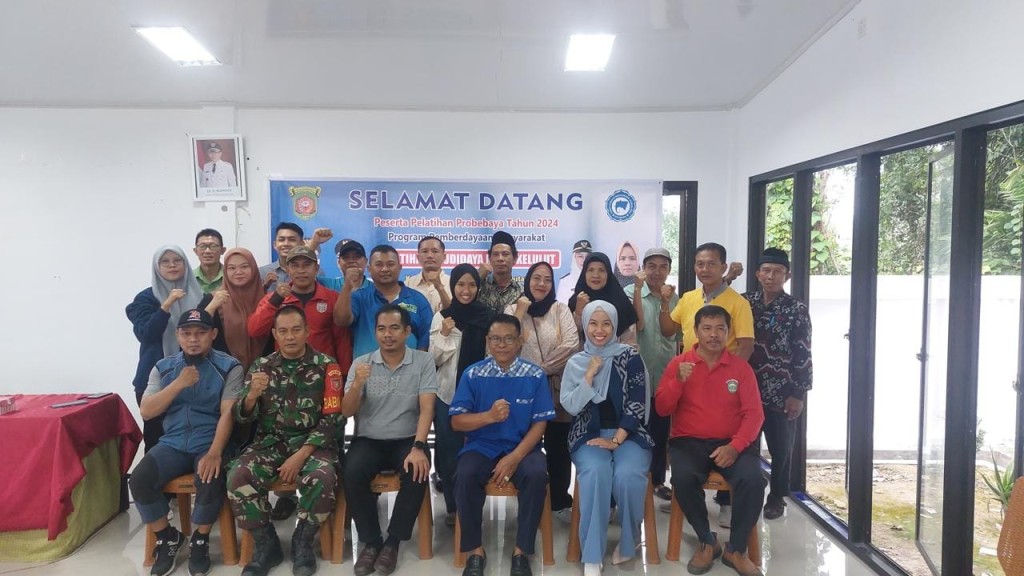 Pembukaan dan Penutupan Pelatihan Madu Kelulut dan Budidaya Lele program Probebaya bidang Pemberdayaan