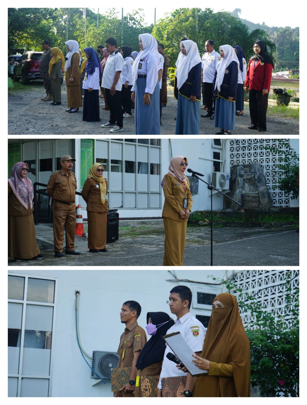 APEL PAGI APARATUR KECAMATAN SAMBUTAN (SENIN, 29 JULI 2024)