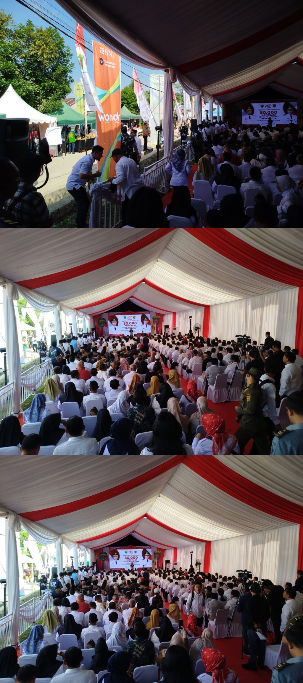 Launching Koperasi Merah Putih