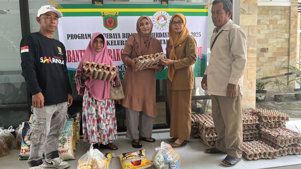 kegiatan Probebaya pembagian Bantuan Sembako Pokmas 1