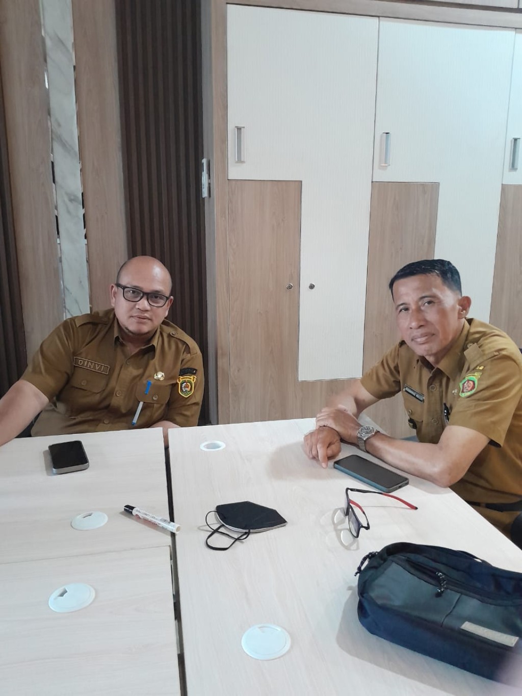 Konsultasi Ke Kabag Humas