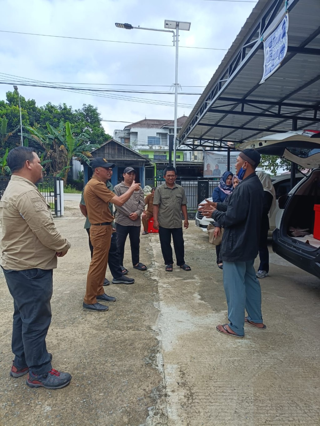 Kunjungan dari Dinas Perikanan