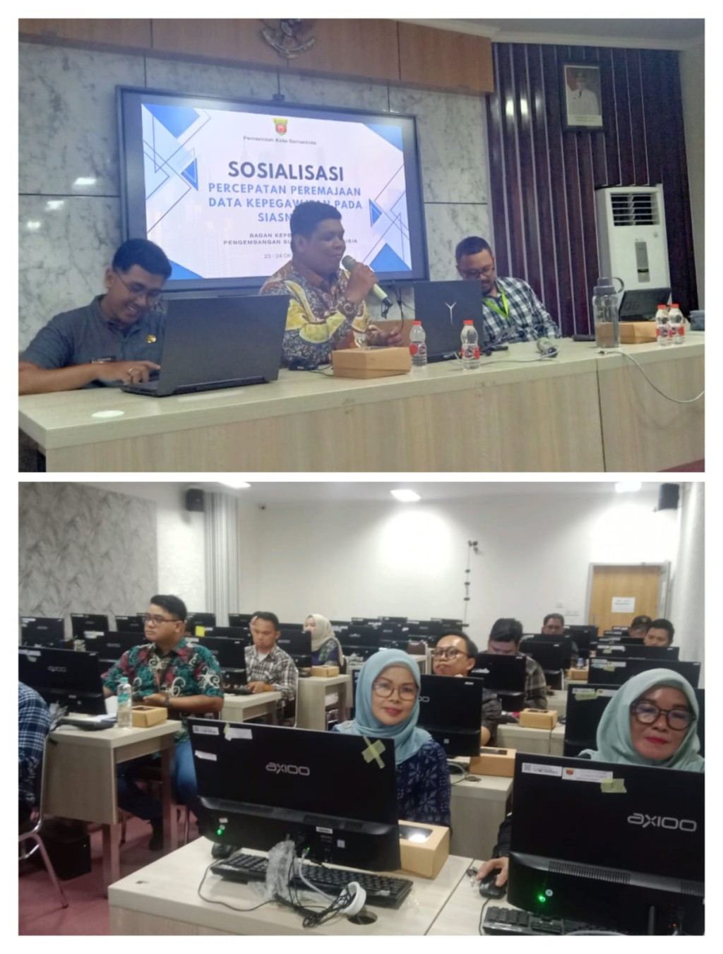 Sosialisasi Percepatan Peremajaan Data Kepegawaian