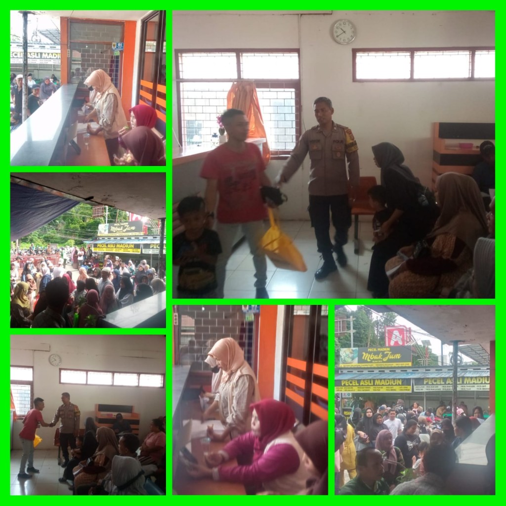 Penyaluran bantuan BLTS Kesra