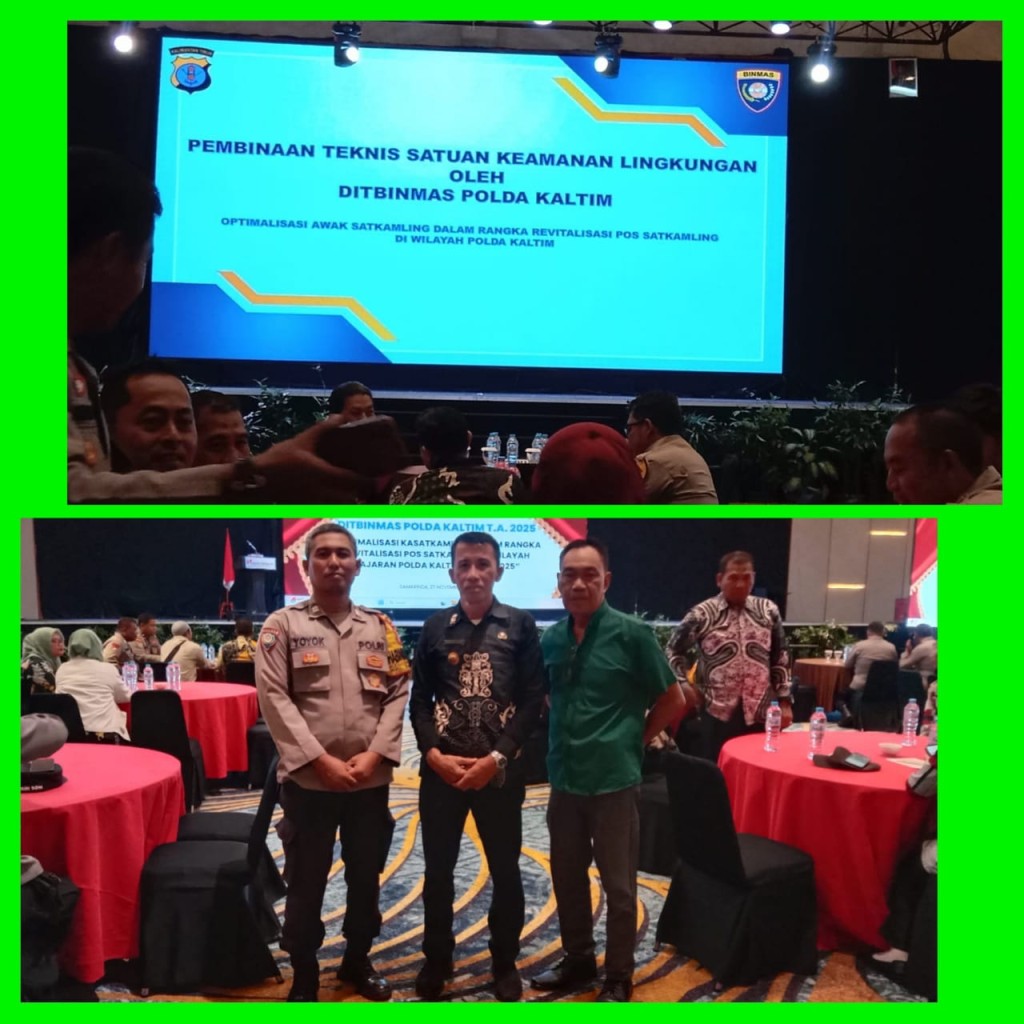 Pembinaan Teknis Satuan Keamanan Lingkungan