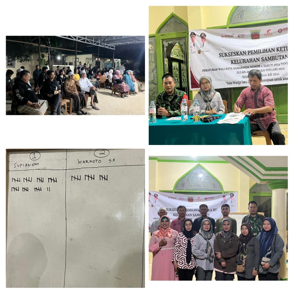 Pemilihan Ketua RT. 20 Periode Tahun 2026 - 2031